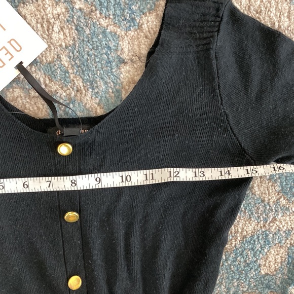 NWT Peplum Waist Sweater - Picture 4 of 6